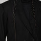 JJL Headman Double Breasted Blazer - Black