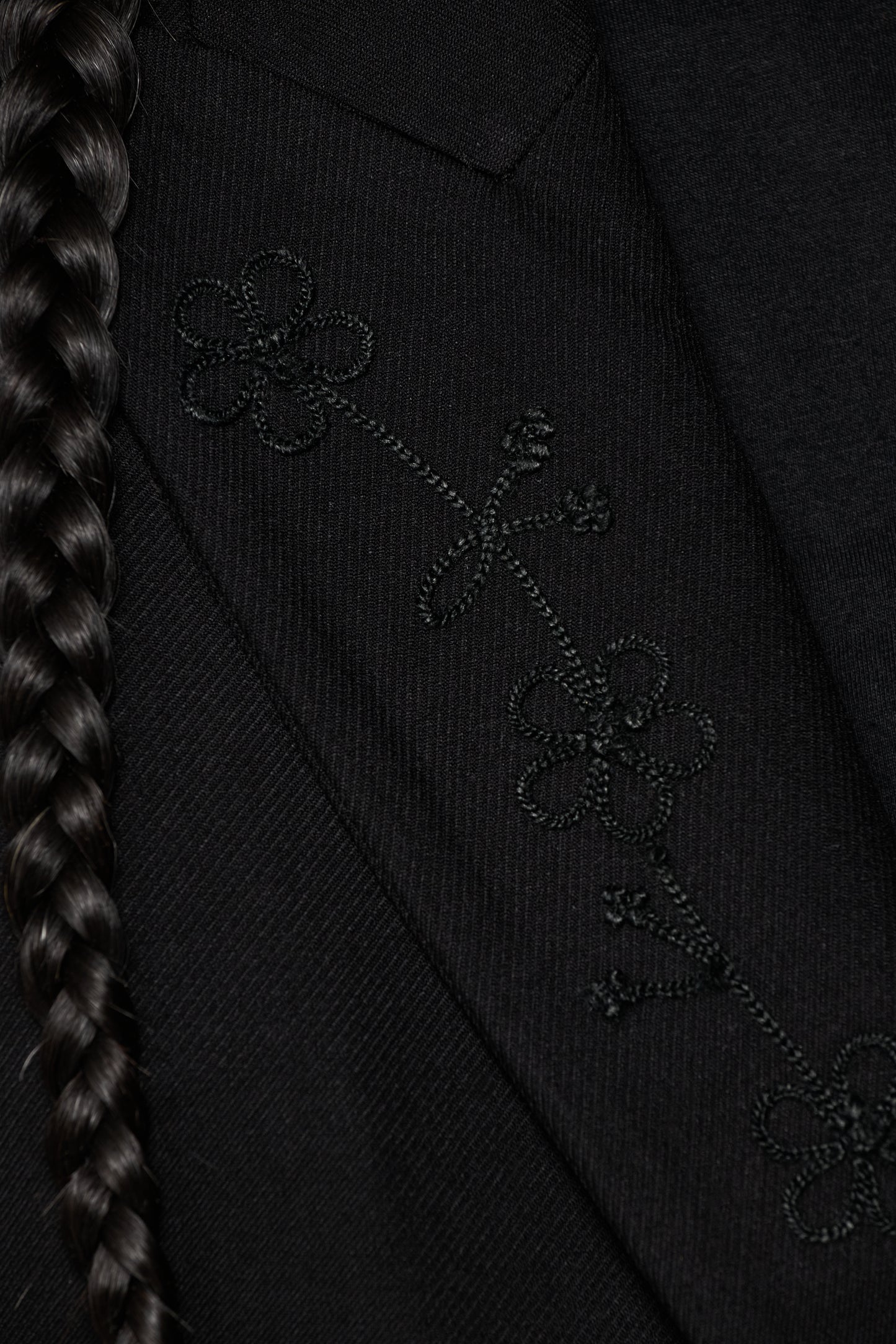 JJL Headman Double Breasted Blazer - Black