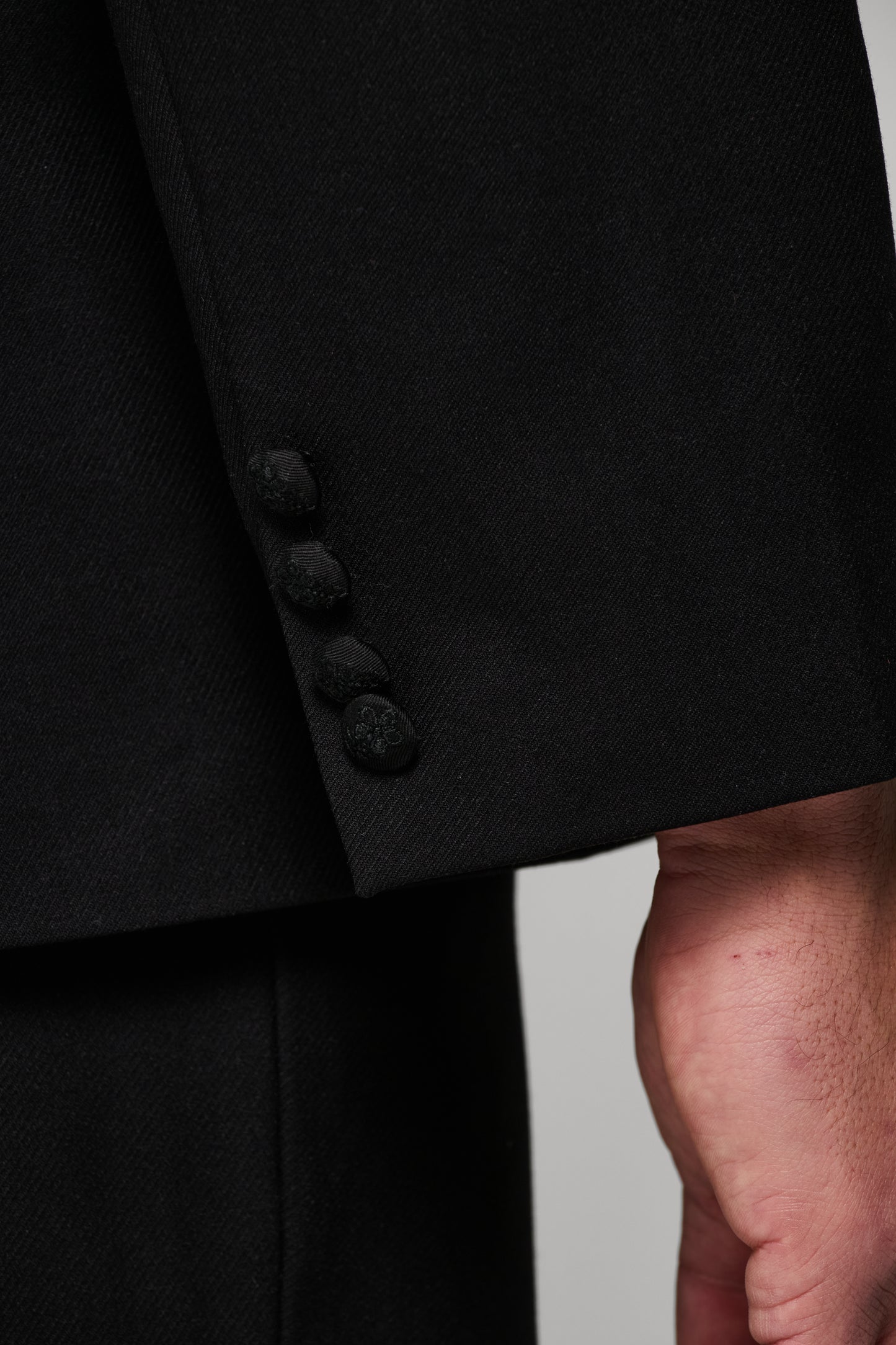 JJL Headman Double Breasted Blazer - Black