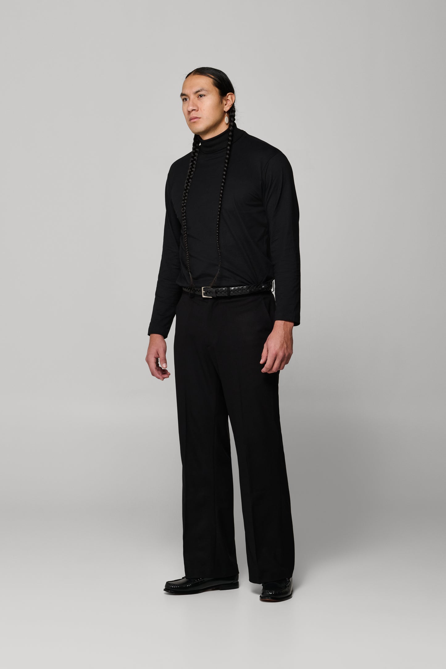 JJL Headman Flat Front Slack - Black