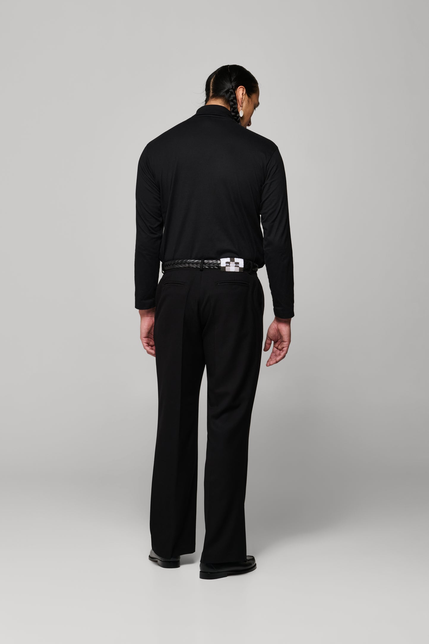 JJL Headman Flat Front Slack - Black