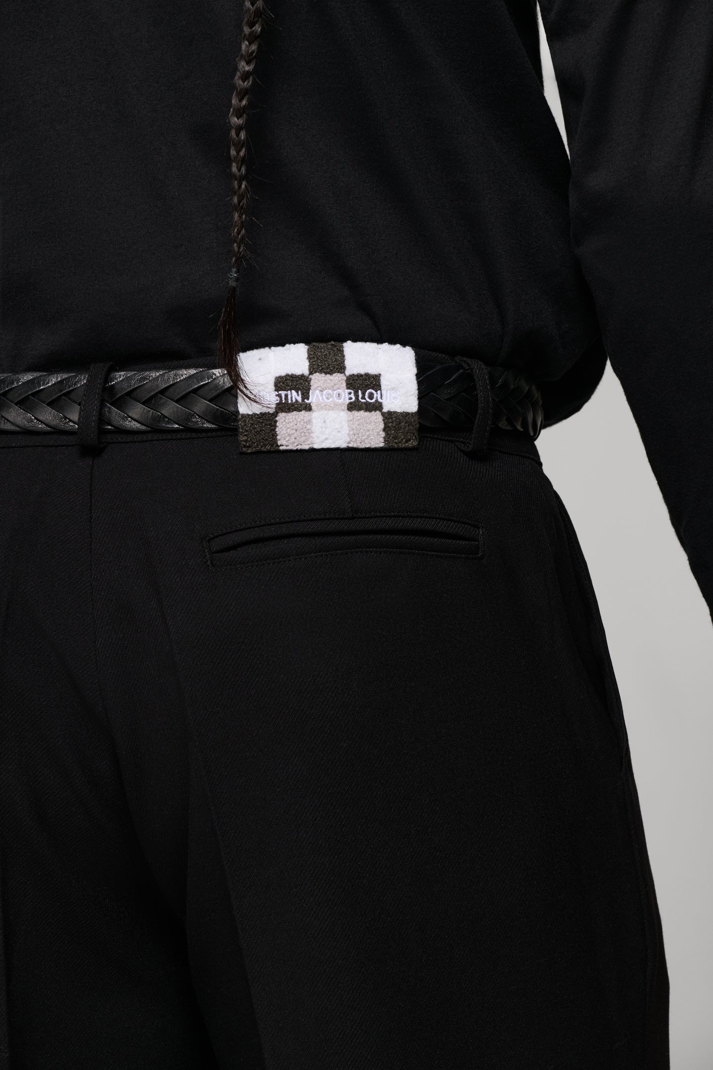 JJL Headman Flat Front Slack - Black