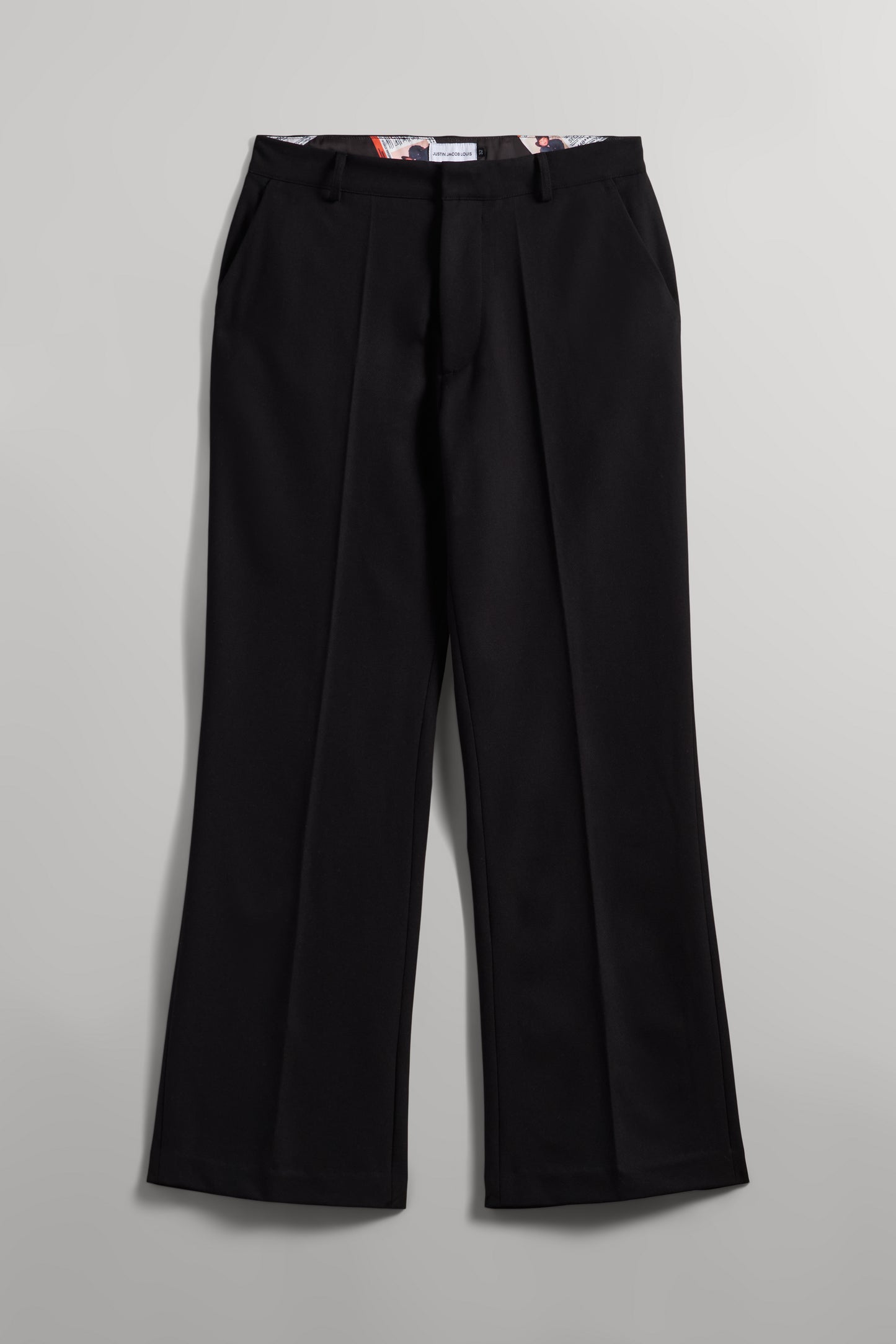 JJL Headman Flat Front Slack - Black