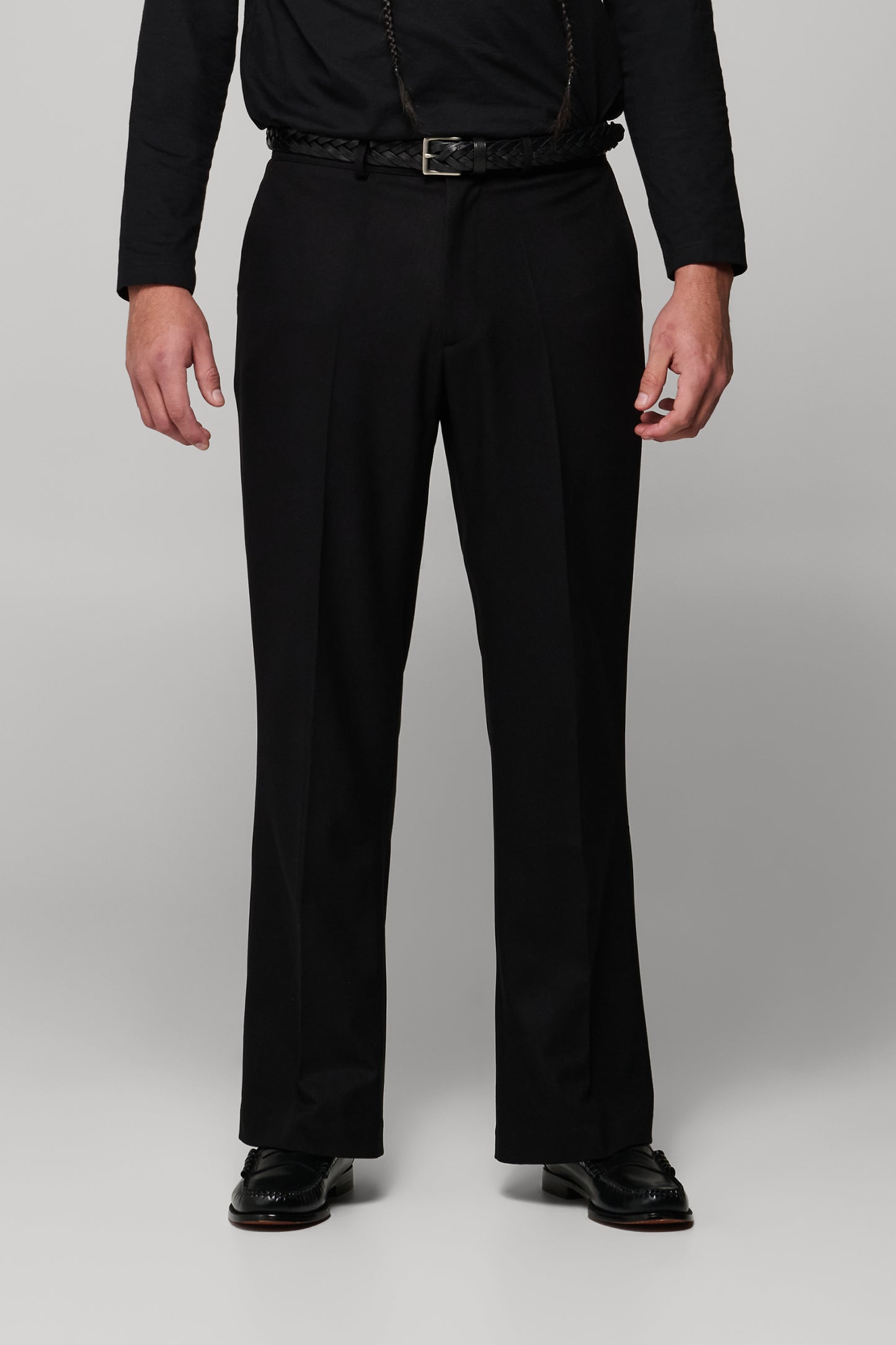 JJL Headman Flat Front Slack - Black