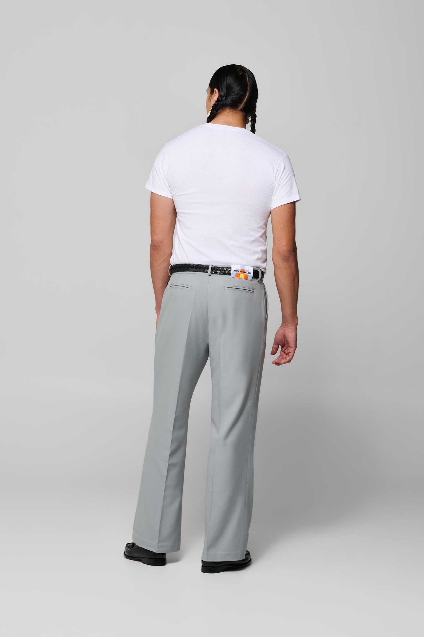 JJL Headman Double Pleated Slacks - Light Blue