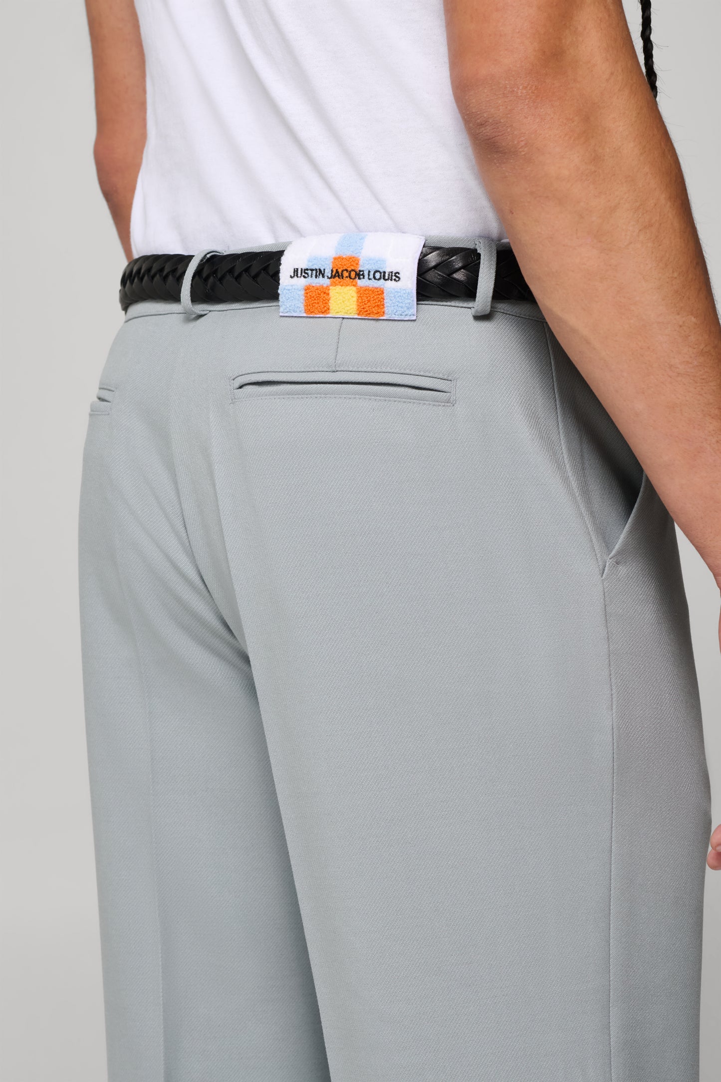JJL Headman Double Pleated Slacks - Light Blue