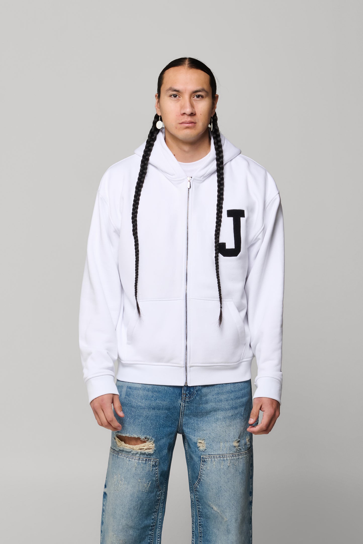 JJL Mistatim Hoodie - White