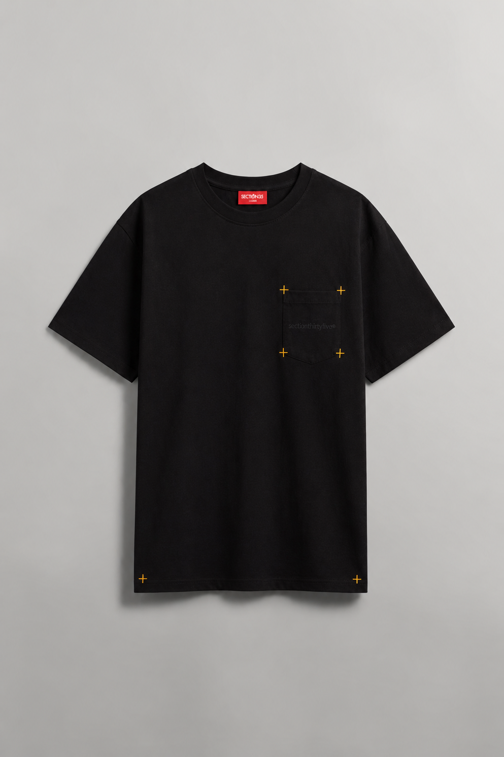 Directions Pocket Tee - Black