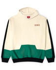 Standard Issue Panel Hoodie - Cream/Green