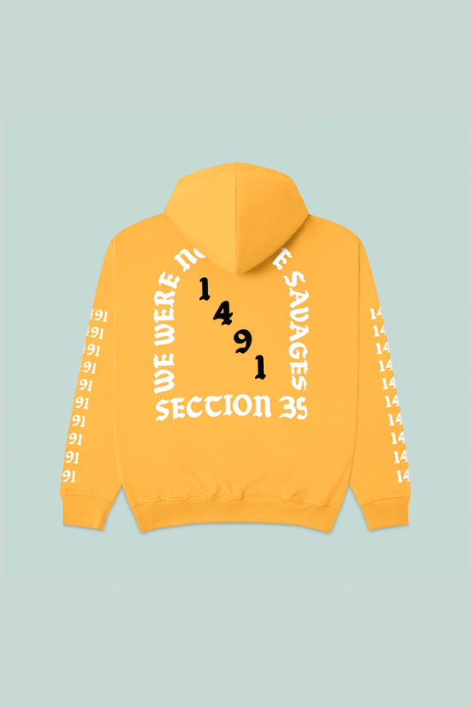 WWNTS Hoodie - Yellow