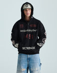 Por Vida Half Zip - Black