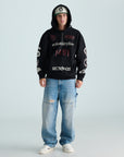 Por Vida Half Zip - Black