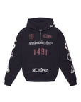 Por Vida Half Zip - Black