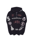 Por Vida Half Zip - Black