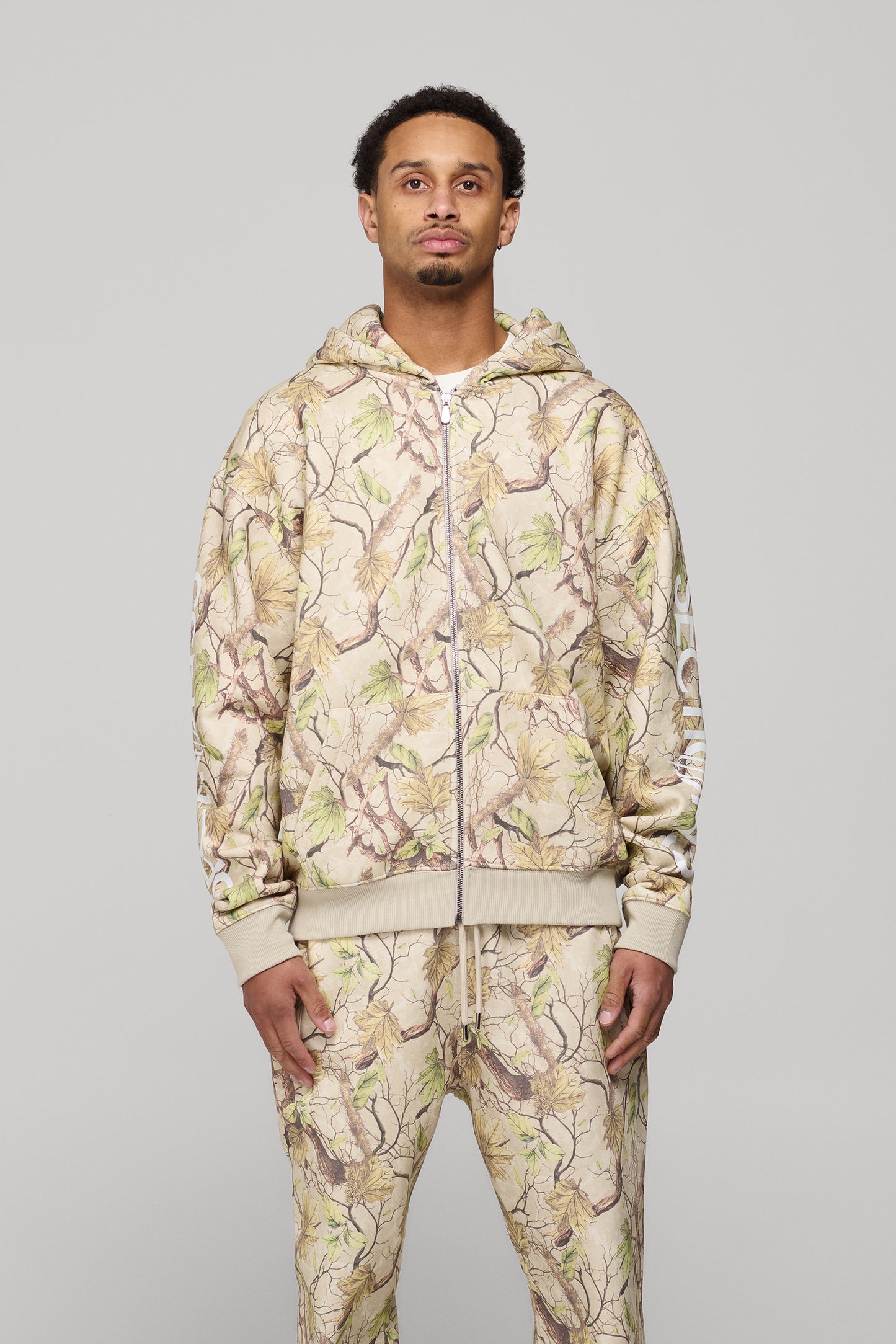 OG Forever Medicine Zip-Up Hoodie - Devil's Club Camo