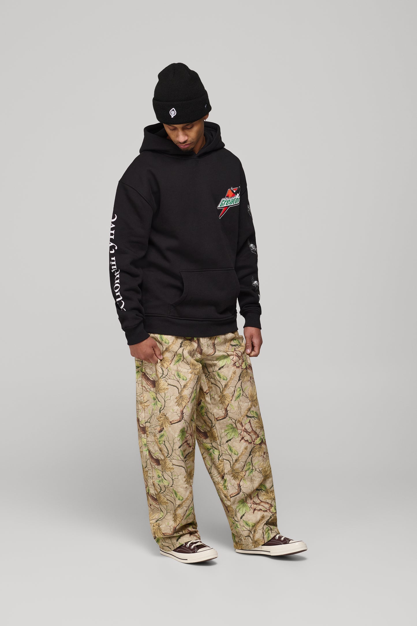 Leave It With Creator Hoodie - Black