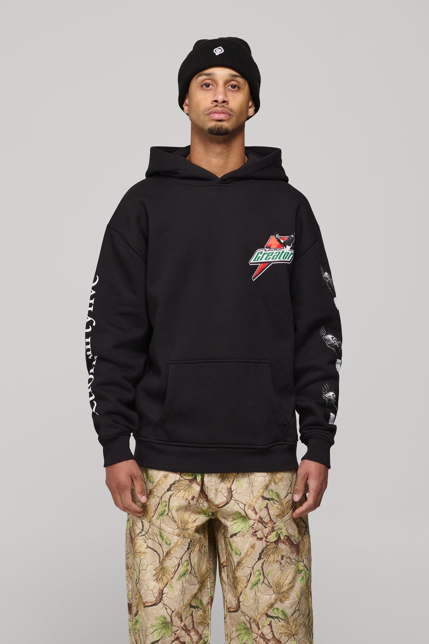 Leave It With Creator Hoodie - Black