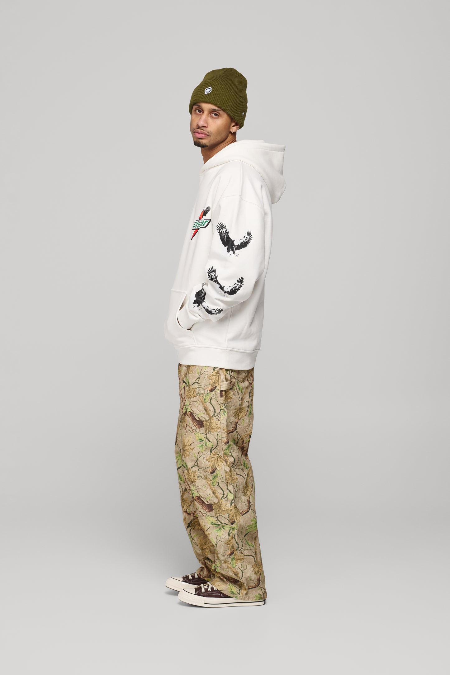 Leave It With Creator Hoodie - Ecru