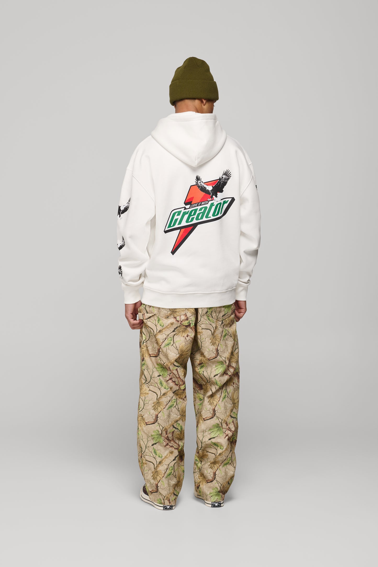 Leave It With Creator Hoodie - Ecru