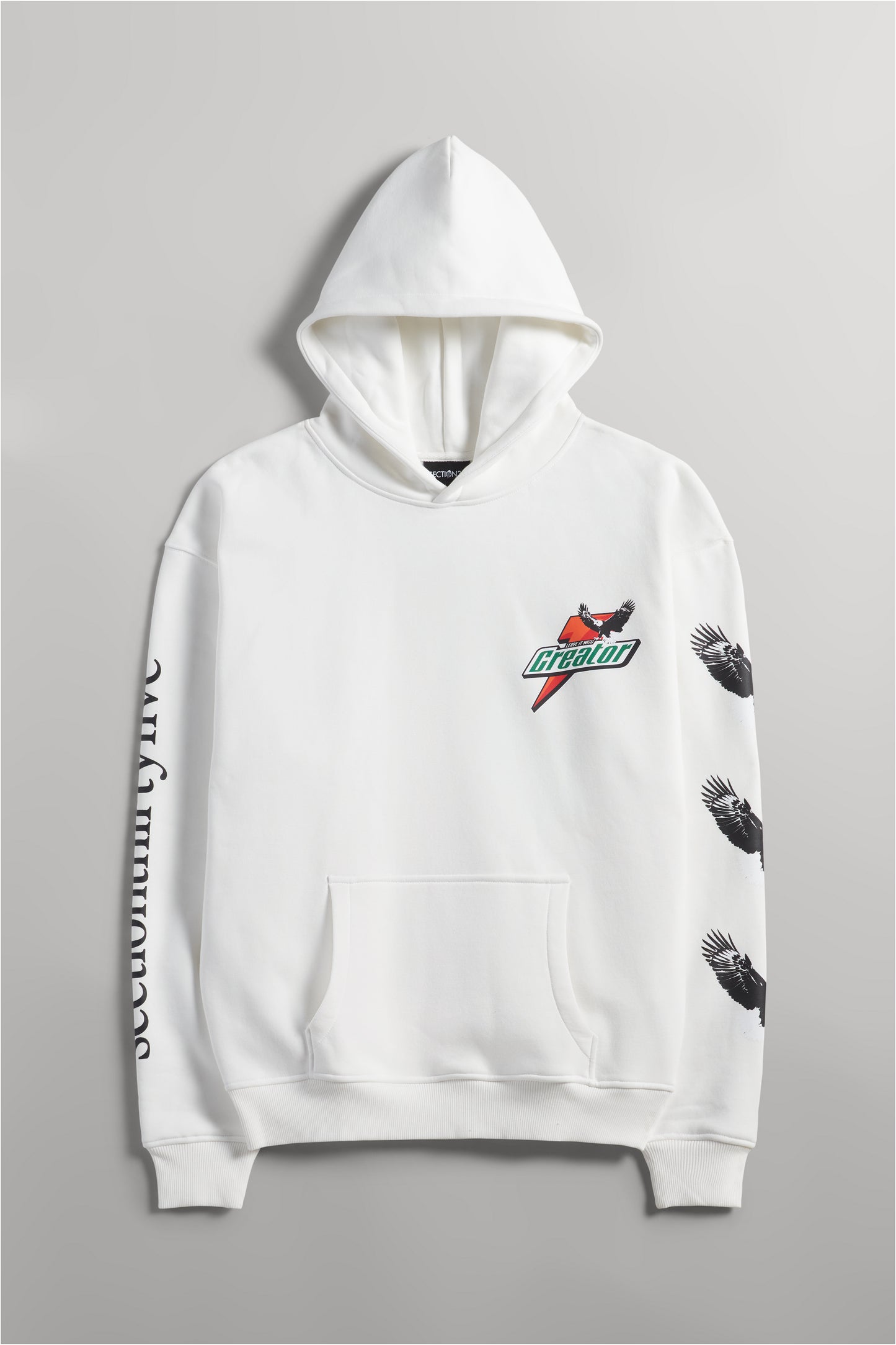 Leave It With Creator Hoodie - Ecru