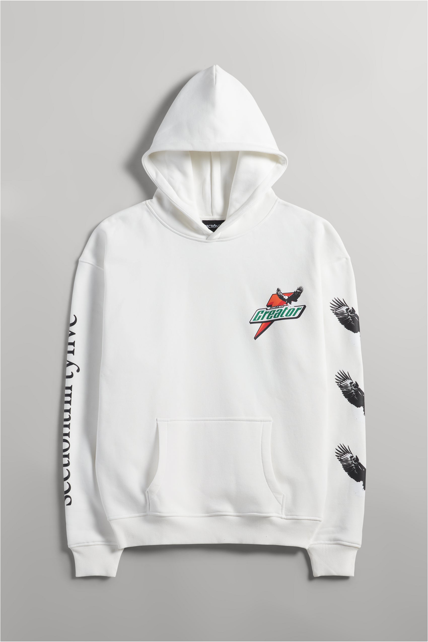 Leave It With Creator Hoodie - Ecru