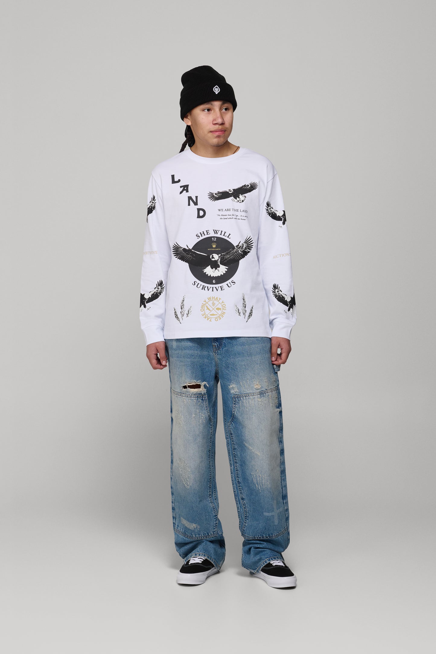 She Will Outlast Us LS - White