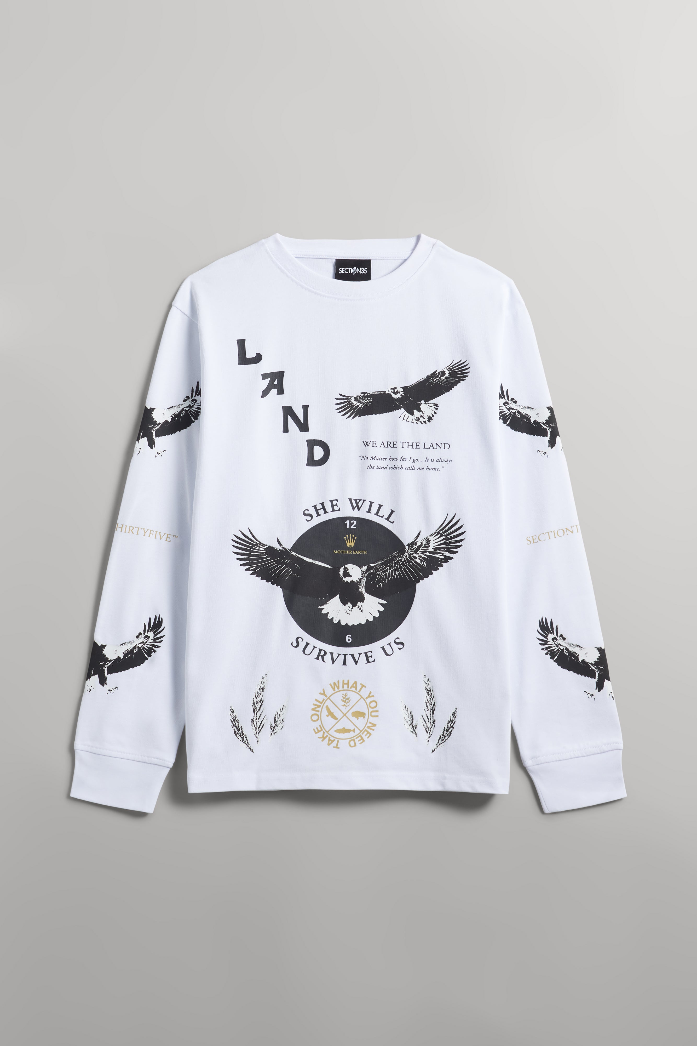 She Will Outlast Us LS - White