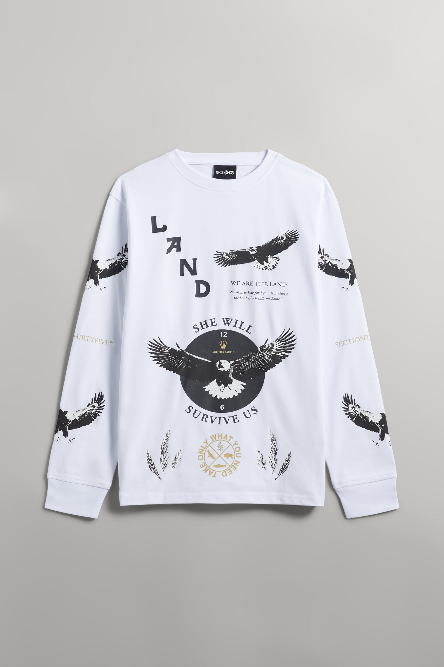 She Will Outlast Us LS - White