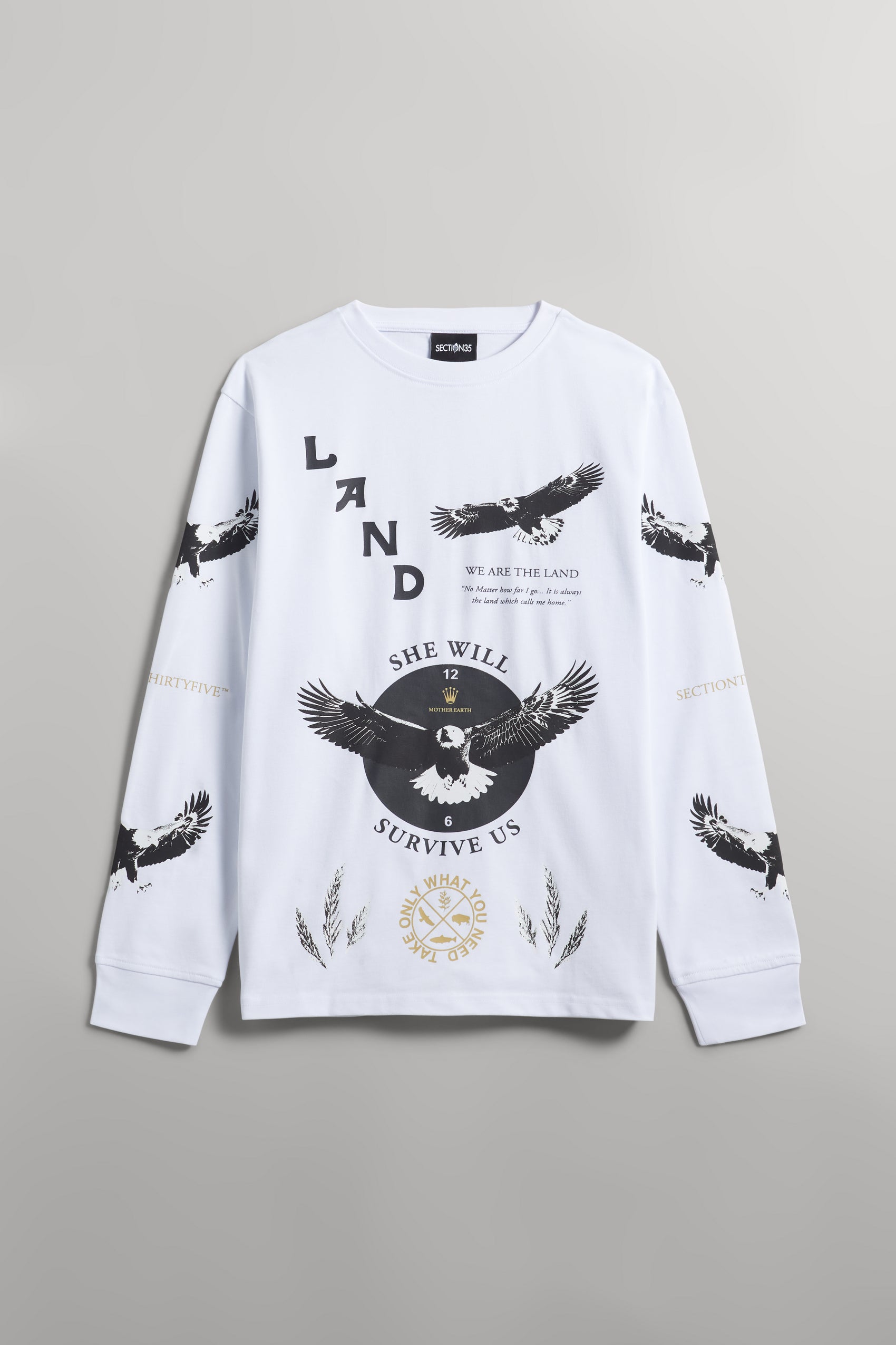 She Will Outlast Us LS - White