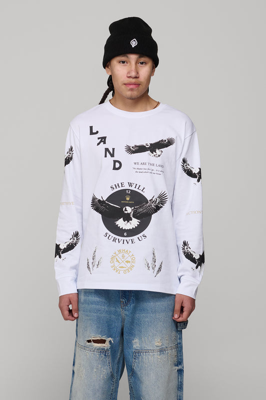 She Will Outlast Us LS - White