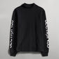 OG Waffle Mock Neck LS - Black
