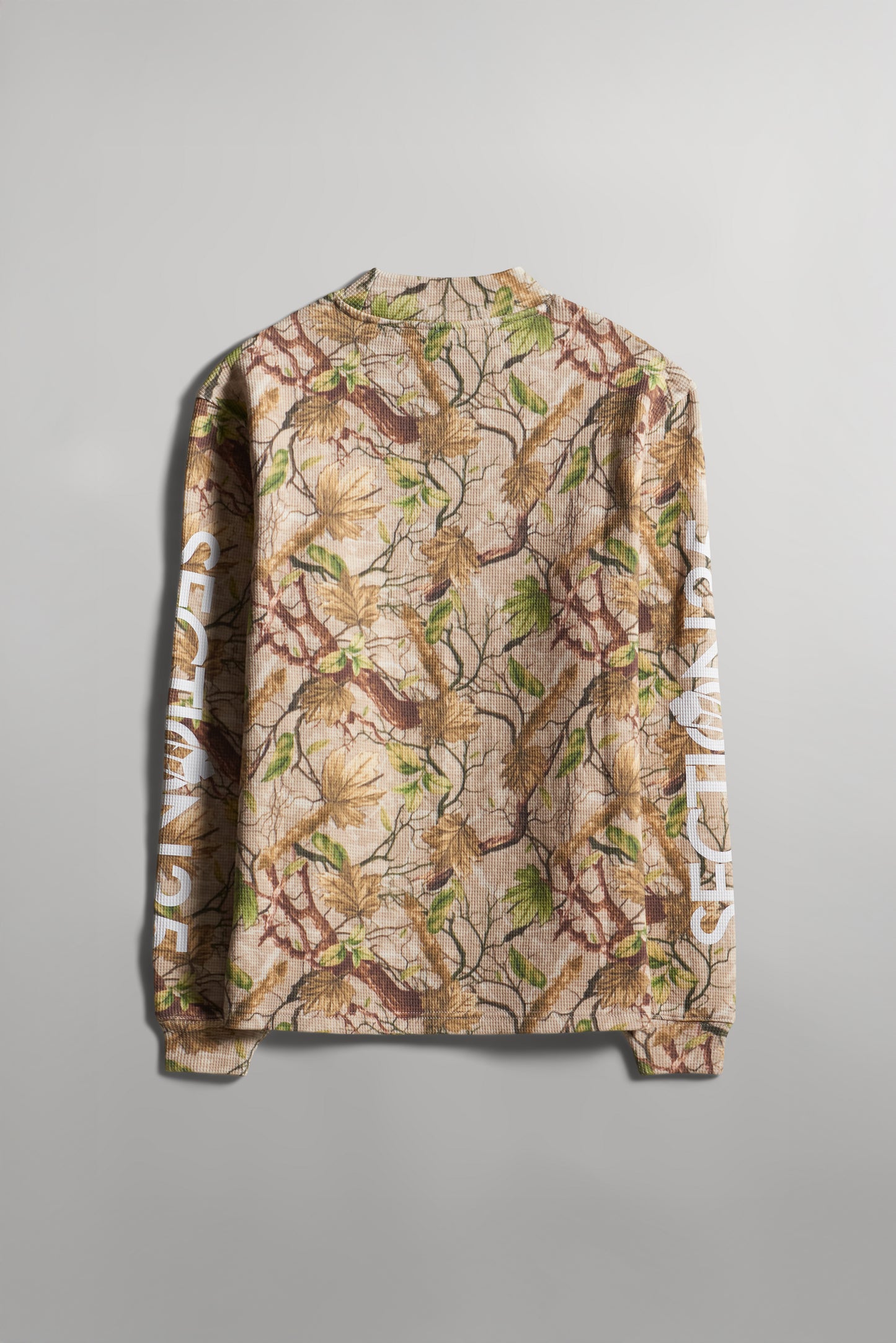 OG Waffle Mock Neck LS - Devil's Club Camouflage