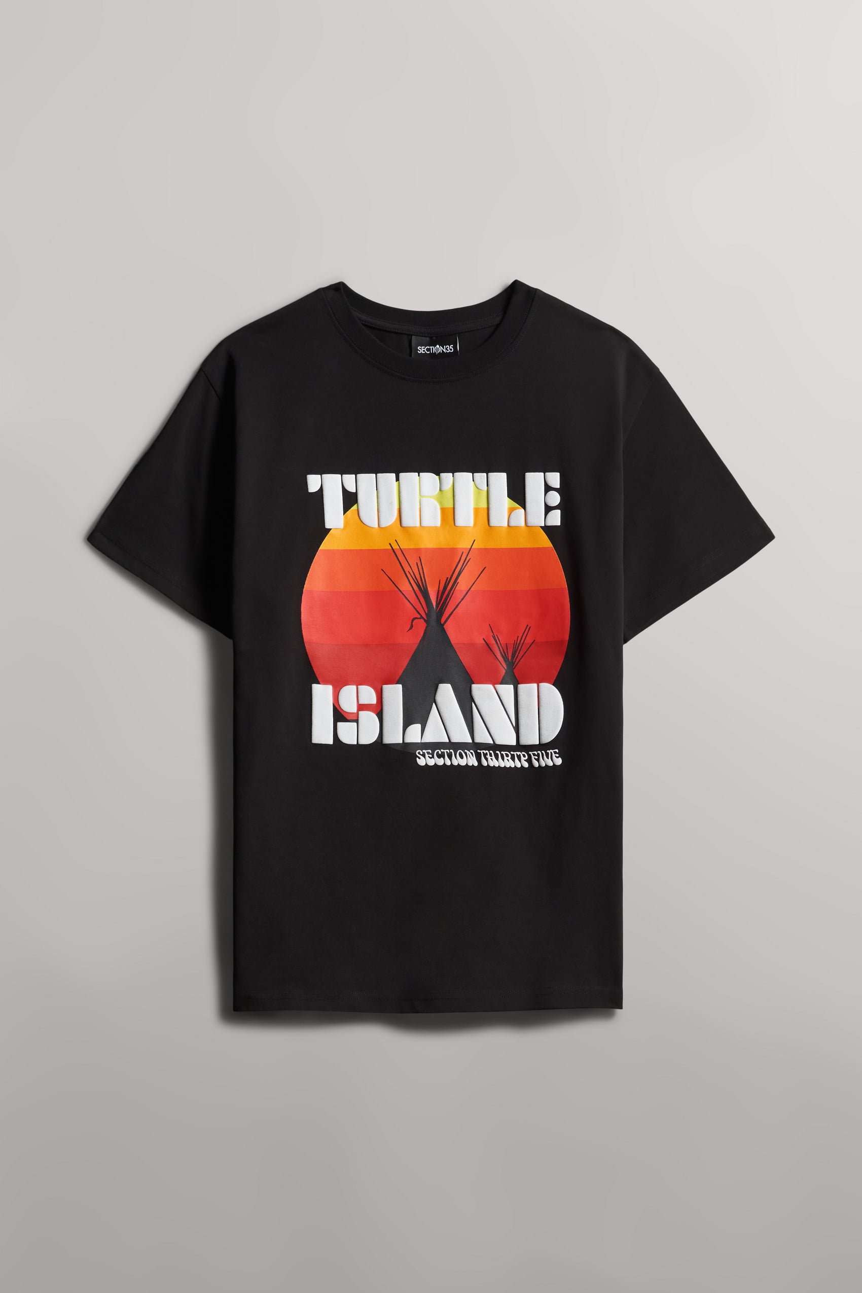 Turtle Island Re-Issue Tee - Black