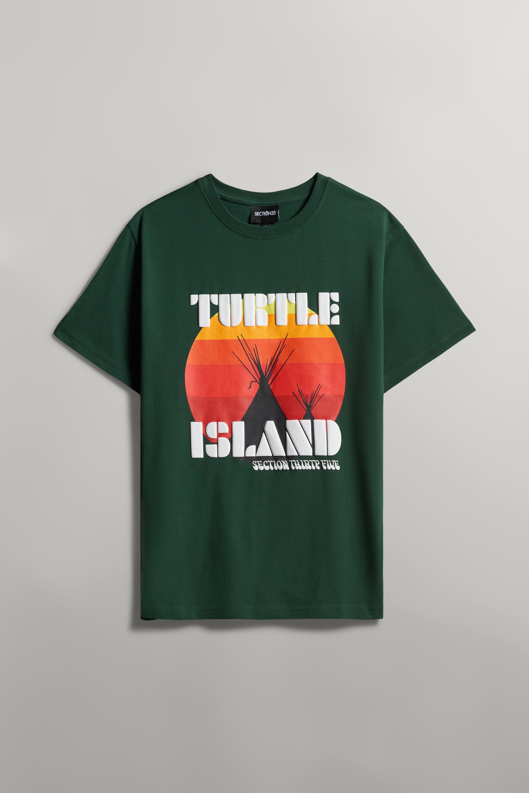 Turtle Island Re-Issue Tee - Green