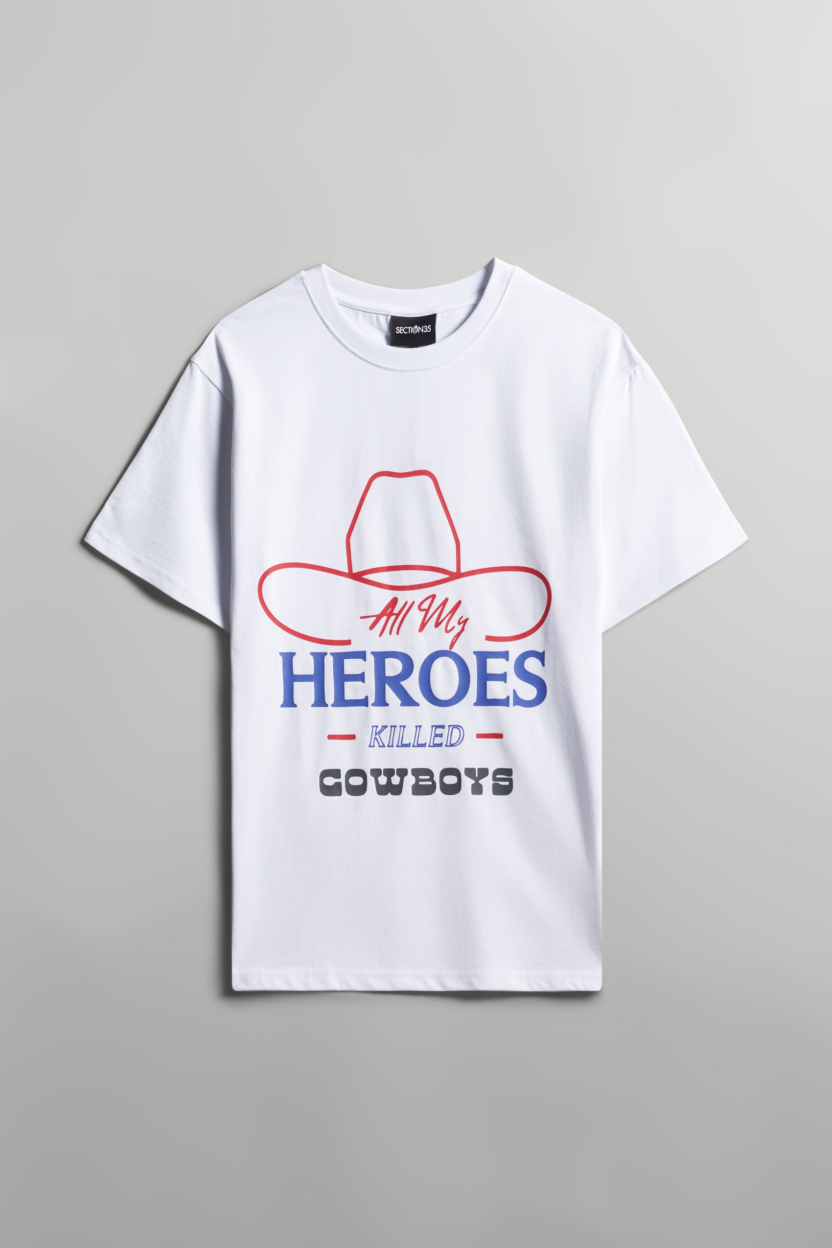 All My Heroes Tee - White