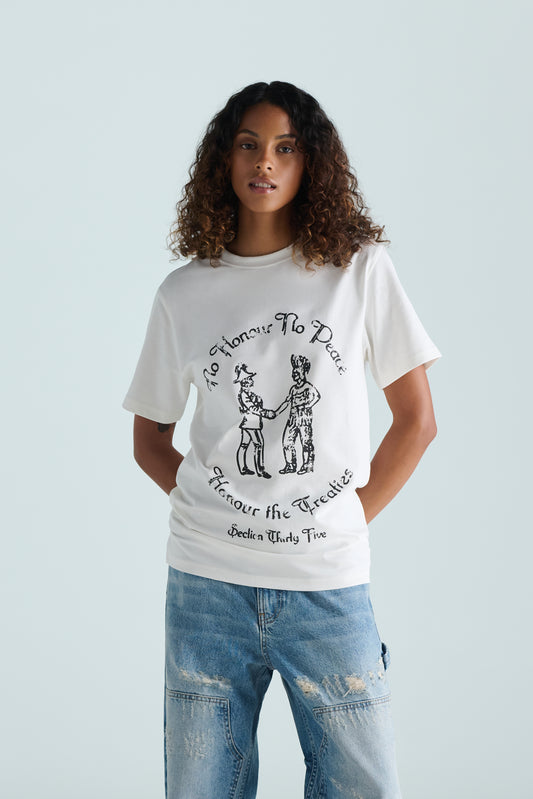 No Honour Tee - ECRU