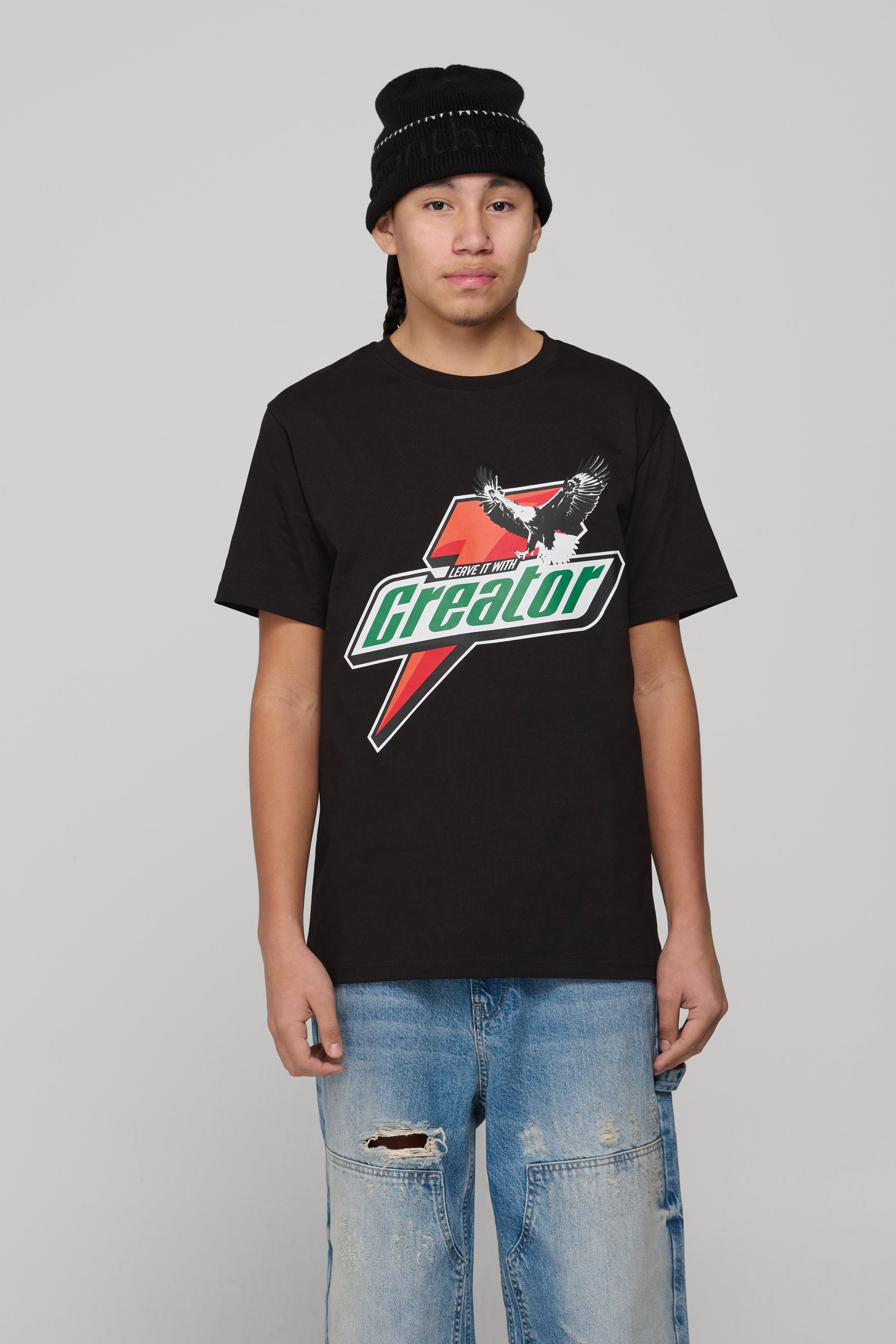 Leave It With Creator Tee - Black – SECTION 35
