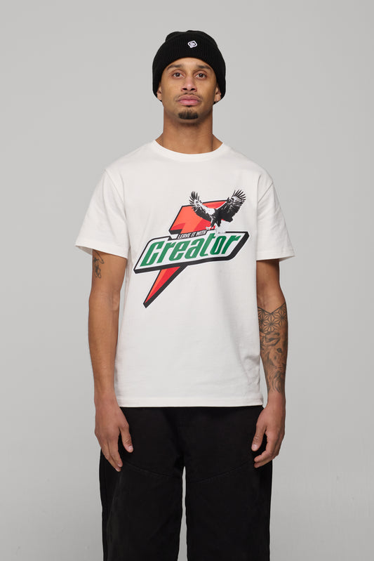 Leave It With Creator Tee - Ecru