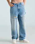 Melton Carpenter Denim Pre-Order - Light Wash
