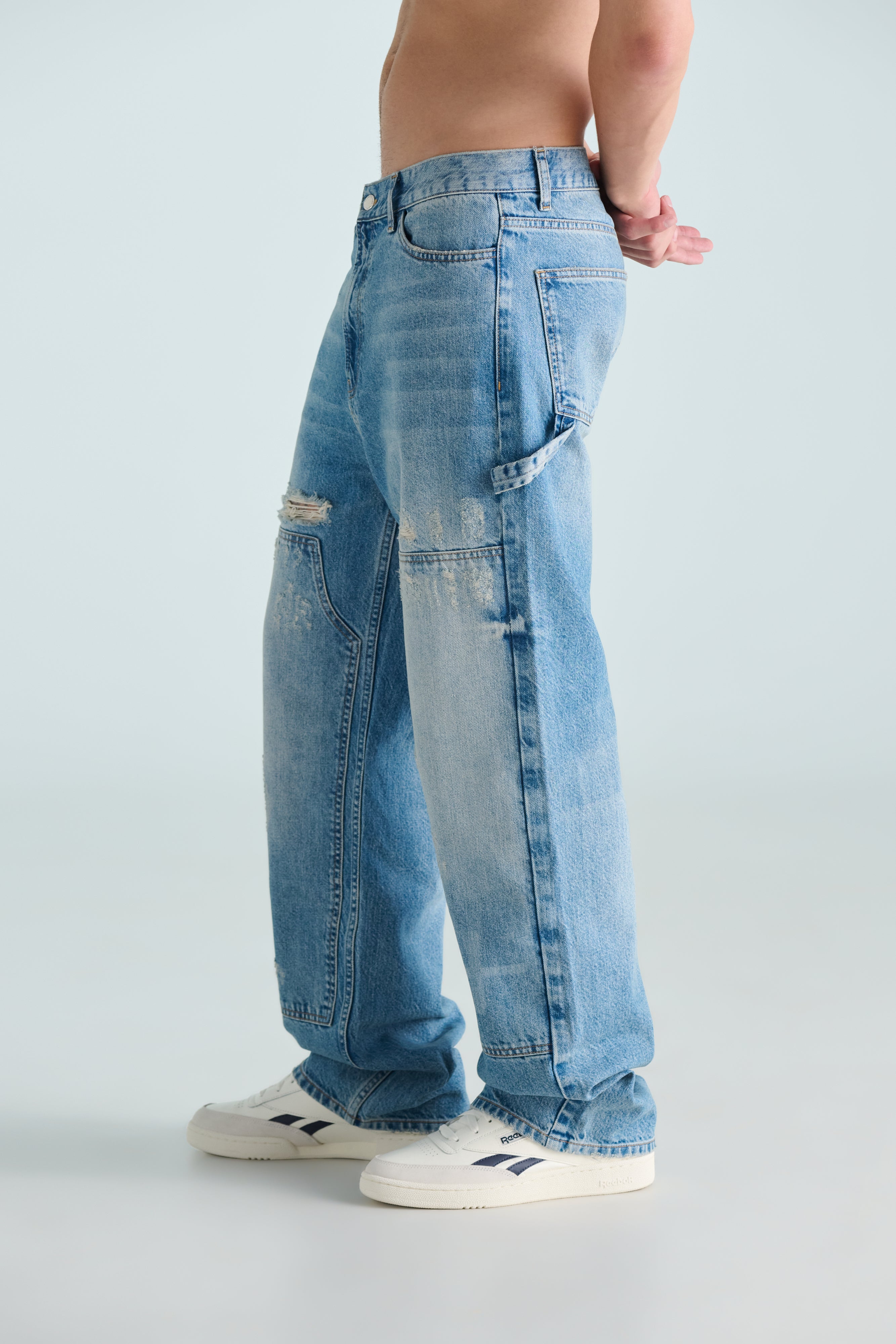 Melton Carpenter Denim Pre-Order - Light Wash