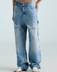 Melton Carpenter Denim Pre-Order - Light Wash