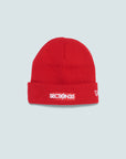 New Era OG Bar Cuff Beanie - Red