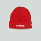 New Era OG Bar Cuff Beanie - Red