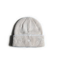 SECTION 35 x 47 Brand Wordmark Beanie - Blanket Stitch Bone