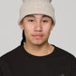 SECTION 35 x 47 Brand Wordmark Beanie - Bone