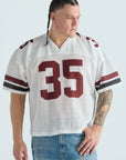 Summer Camp Practice Jersey - Ecru & Burgundy