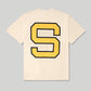 Badge Tee - Cream