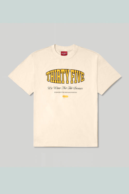 Badge Tee - Cream