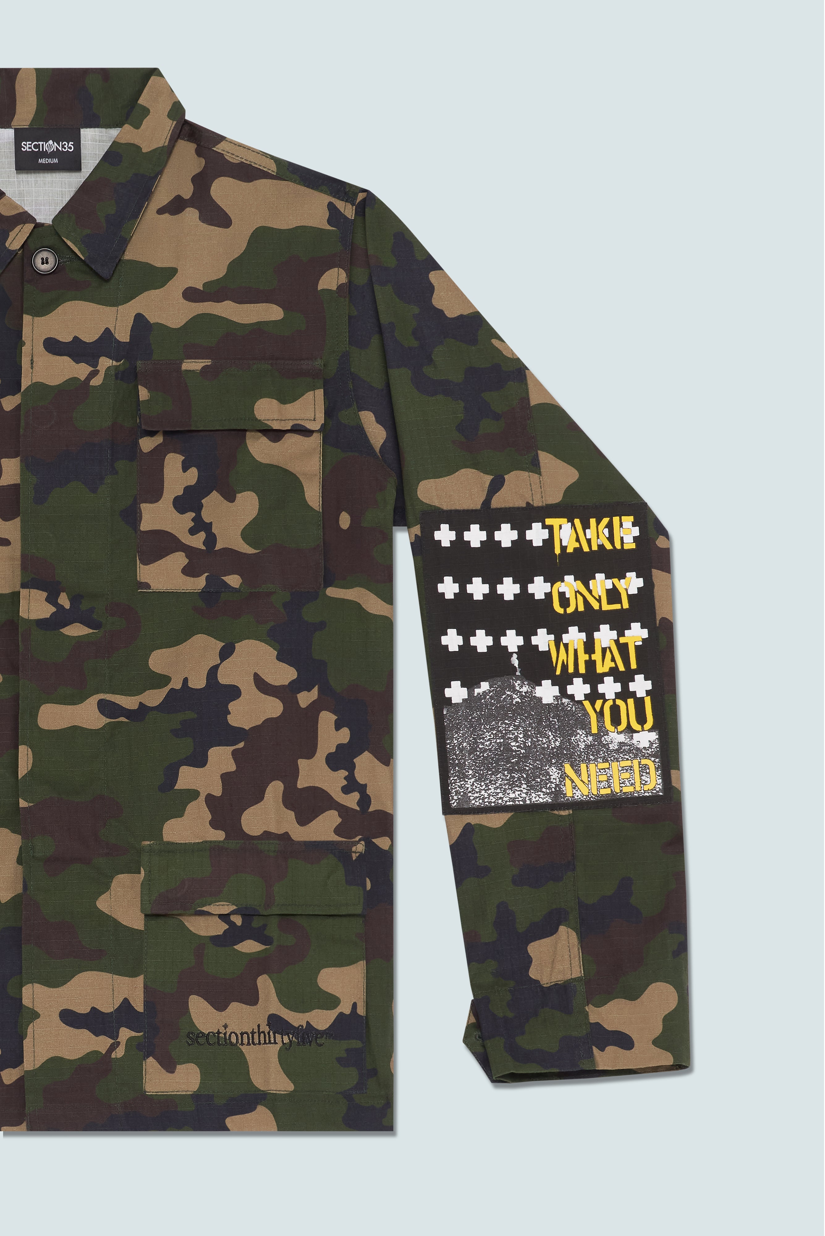 Medicine Field Jacket - Woodland Camo