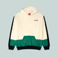 Standard Issue Panel Hoodie - Cream/Green